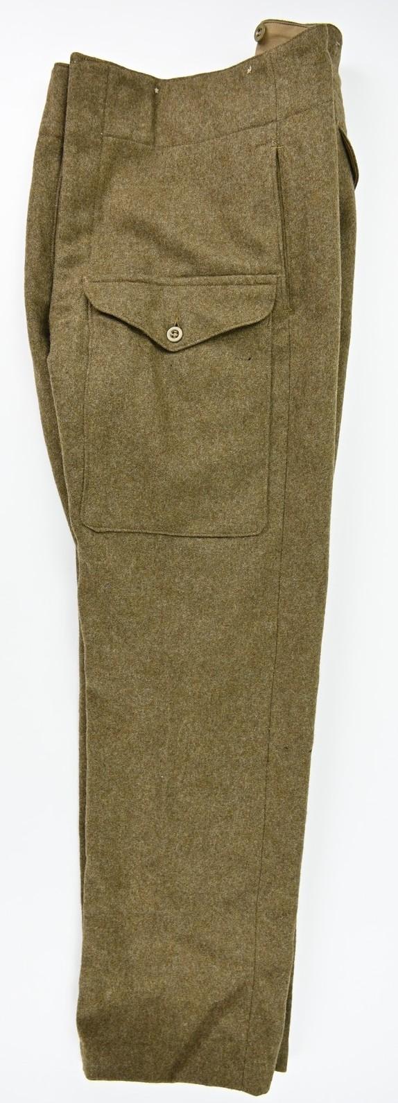 British WW2 P40 Battledress Trousers