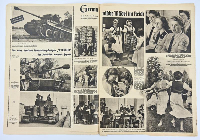 German Magazine kölnische illustrierte zeitung April 8th, 1943