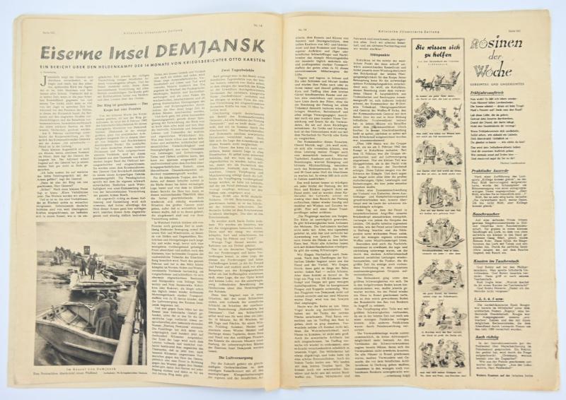 German Magazine kölnische illustrierte zeitung April 8th, 1943
