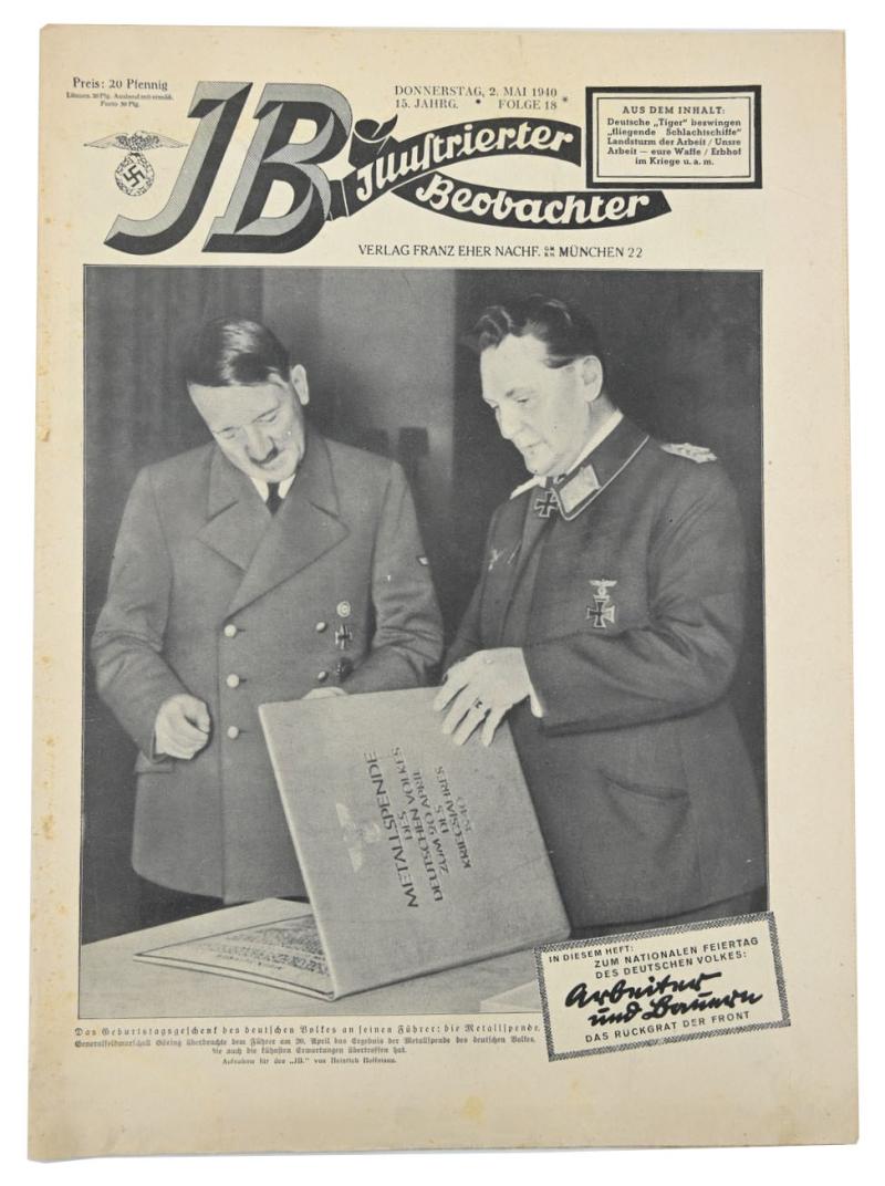 German Third Reich Magazin Illustrierte Beobachter May 2nd,1940