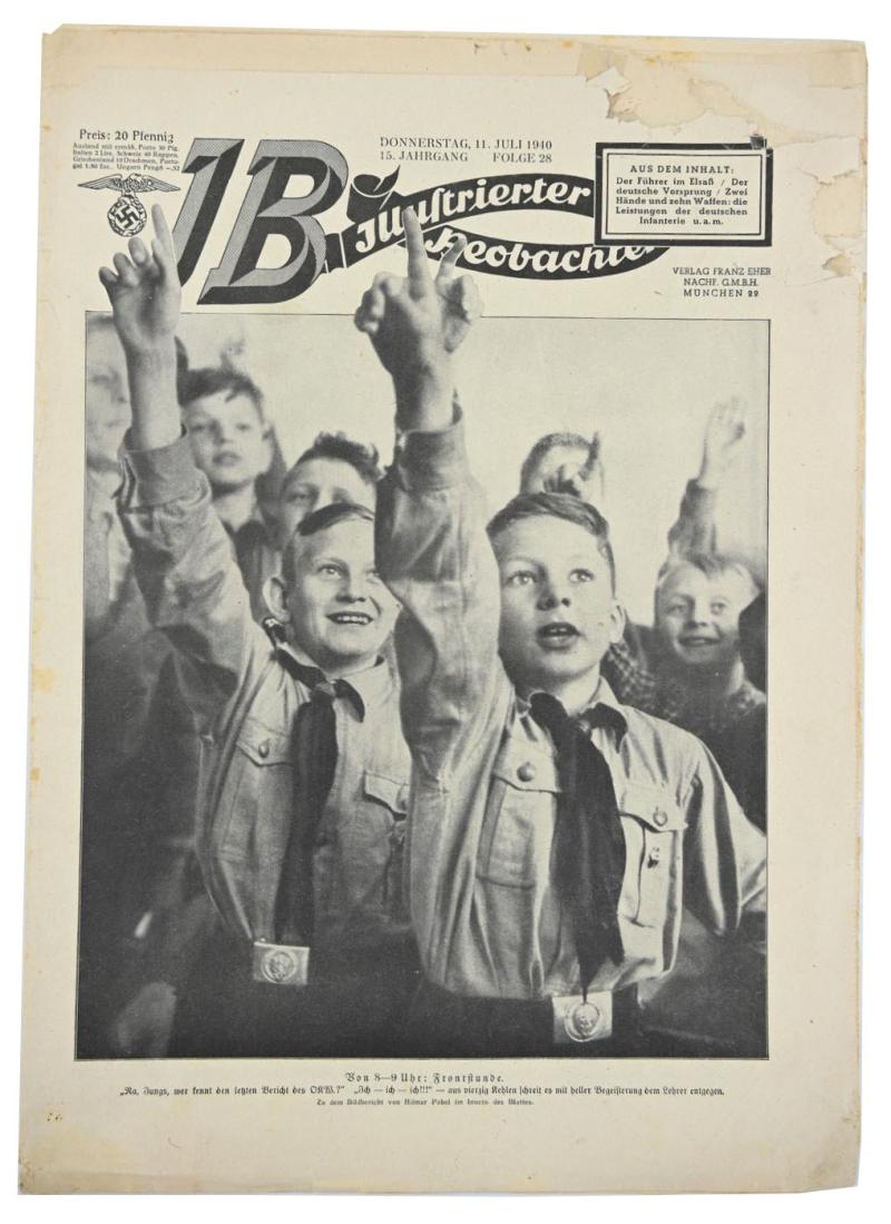 German Third Reich Magazin Illustrierte Beobachter July 11th, 1940