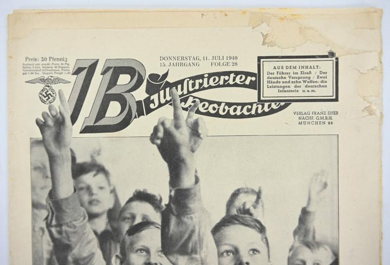 German Third Reich Magazin Illustrierte Beobachter July 11th, 1940