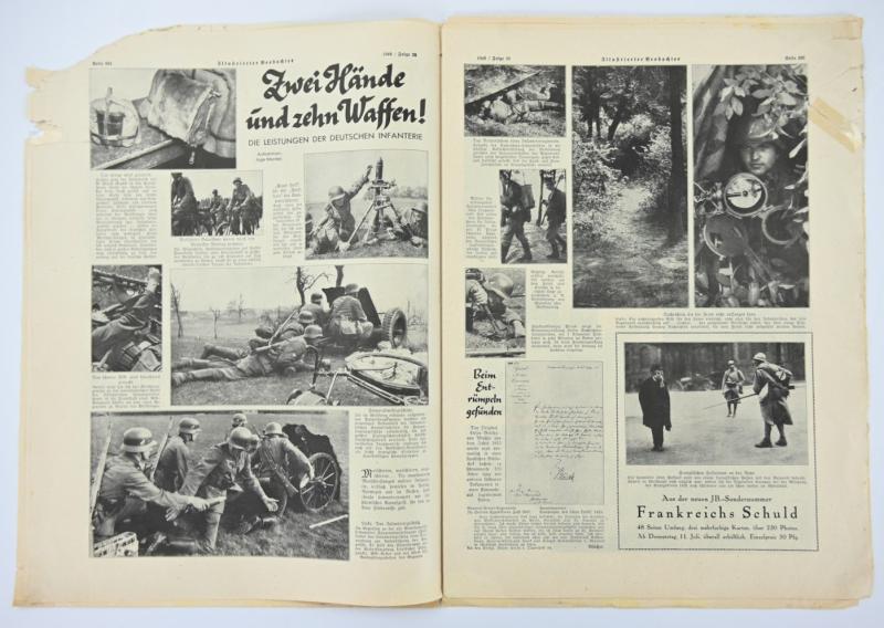 German Third Reich Magazin Illustrierte Beobachter July 11th, 1940