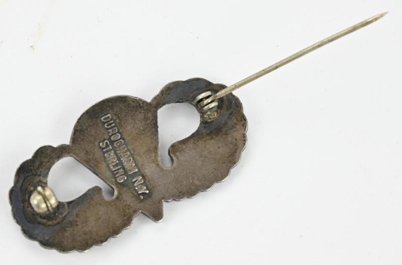 US WW2 paratrooper Jumpwing 'Durocharm N.Y.'