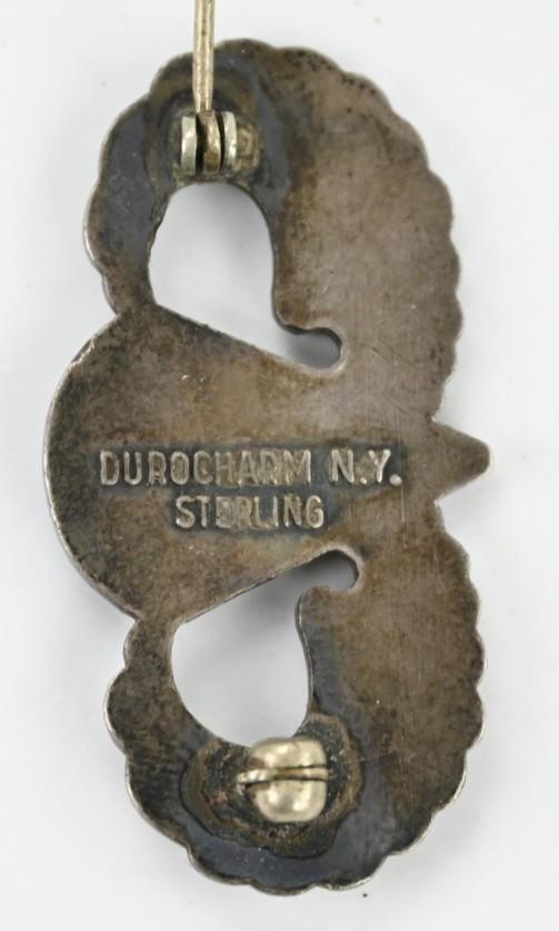 US WW2 paratrooper Jumpwing 'Durocharm N.Y.'