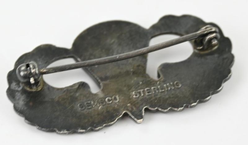 US WW2 Paratrooper Jumpwing 'Gemsco Sterling'