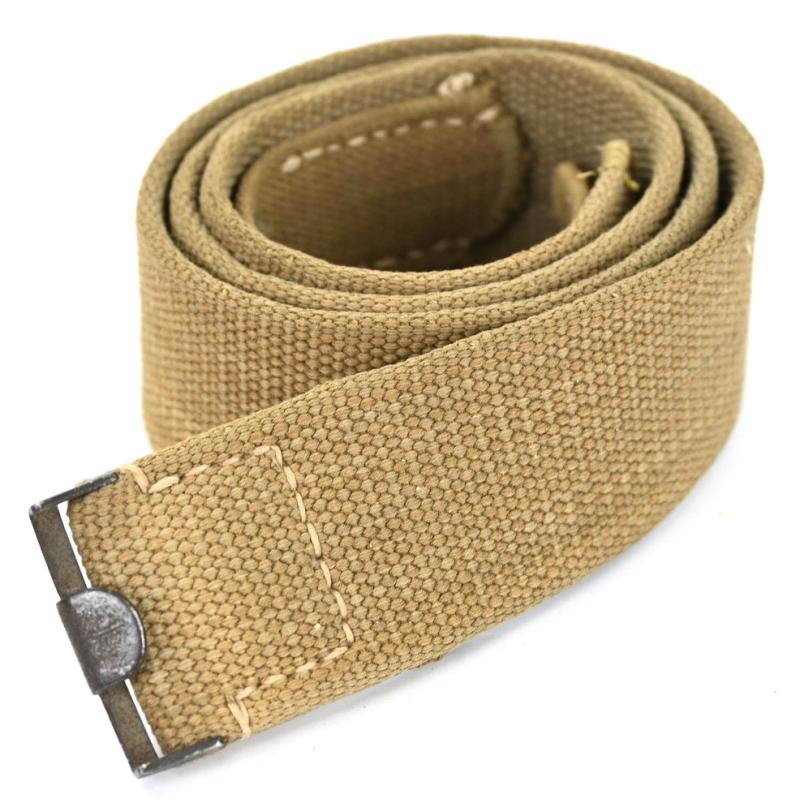German WH Tropical Canvas Belt