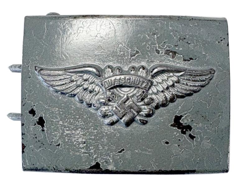 German Luftschutz Beltbuckle
