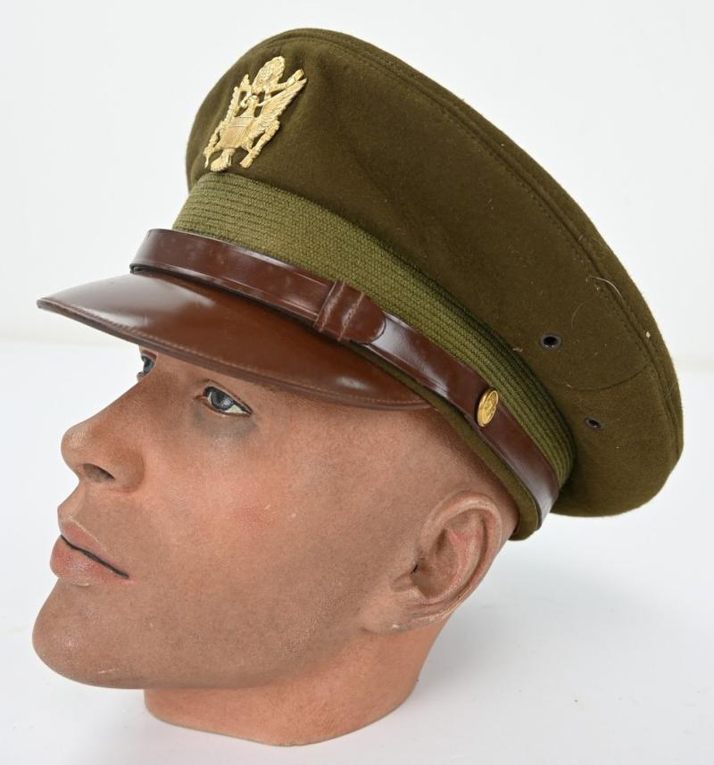 US WW2 Officer's Semi-Crusher Visor Cap