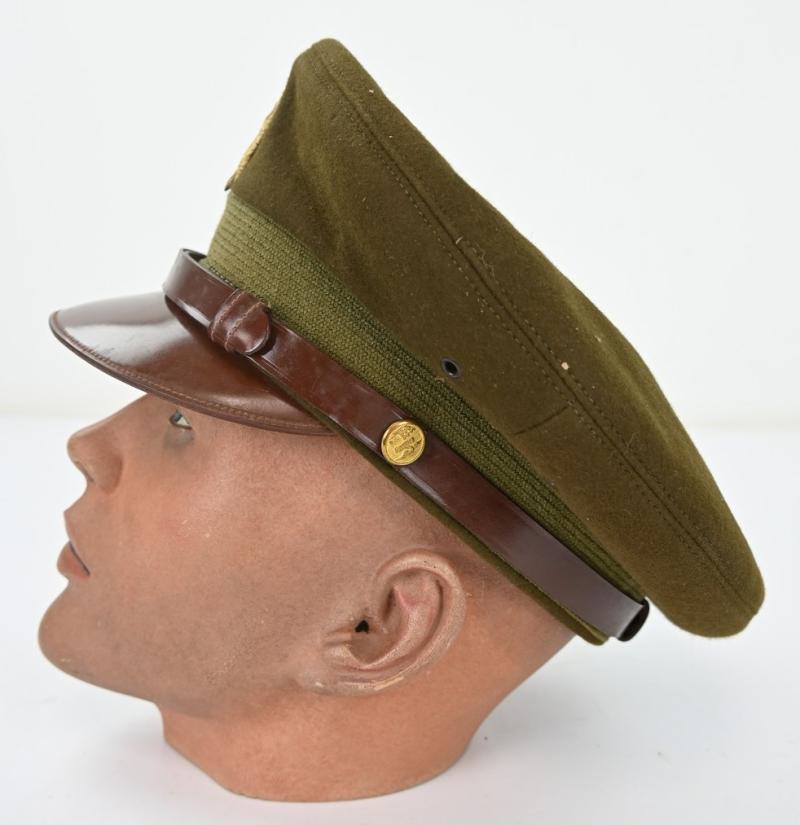 US WW2 Officer's Semi-Crusher Visor Cap