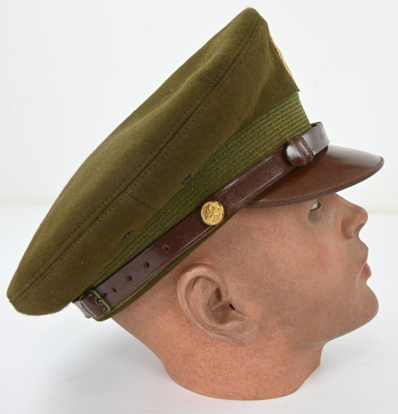 US WW2 Officer's Semi-Crusher Visor Cap