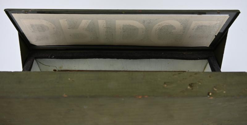 US WW2 Illuminating Electric Sign Box
