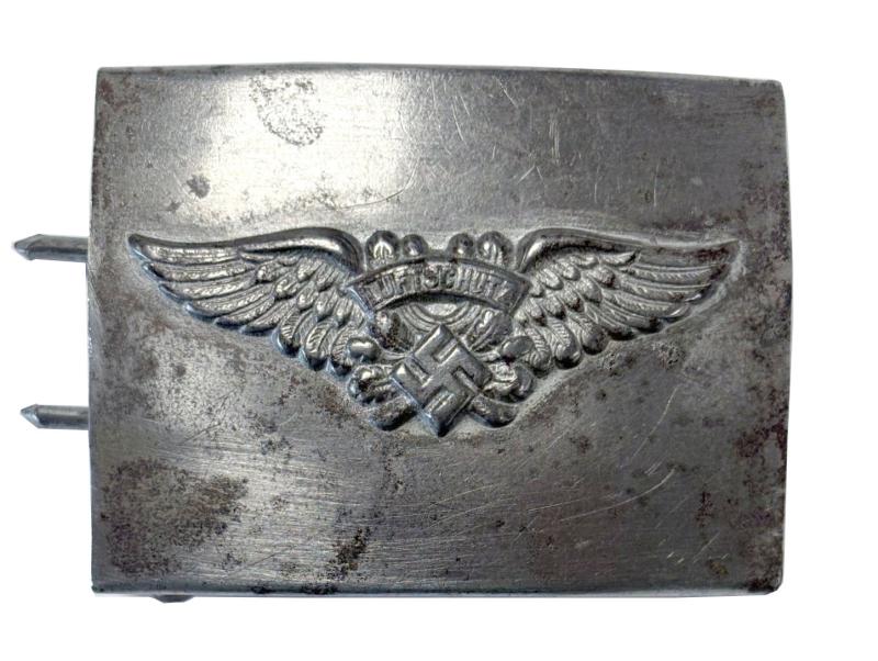 German Luftschutz Beltbuckle