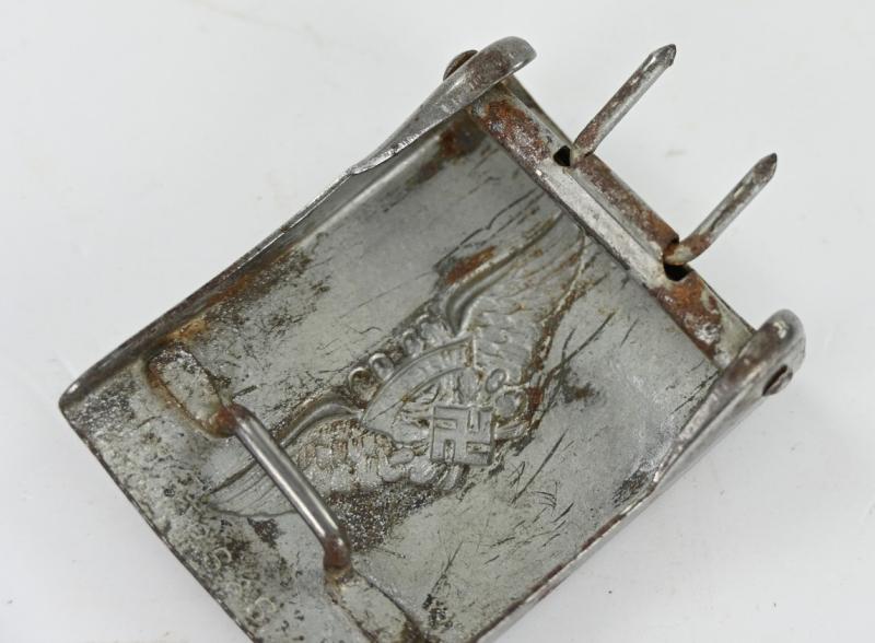 German Luftschutz Beltbuckle