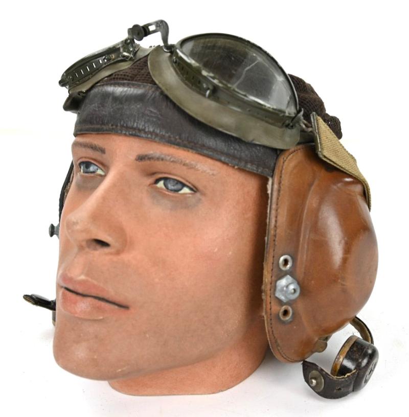 German LW Summer Flying Helmet LkpN101