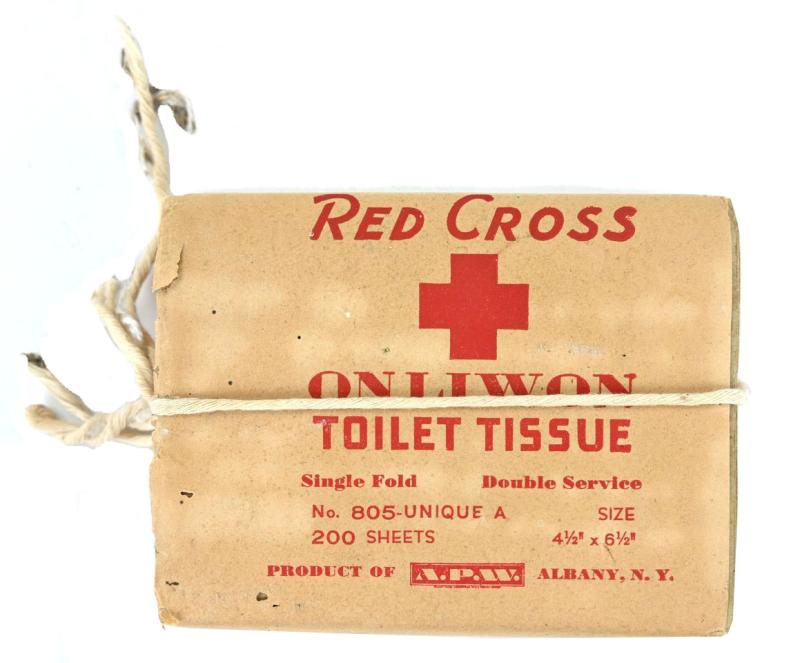 US WW2 Red Cross Hygene Toilet Paper