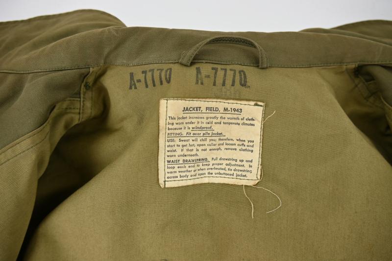 US WW2 M-1943 M43 Combat Jacket