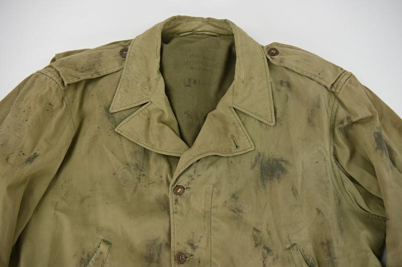 US WW2 M-1941 Camouflaged Combat Jacket