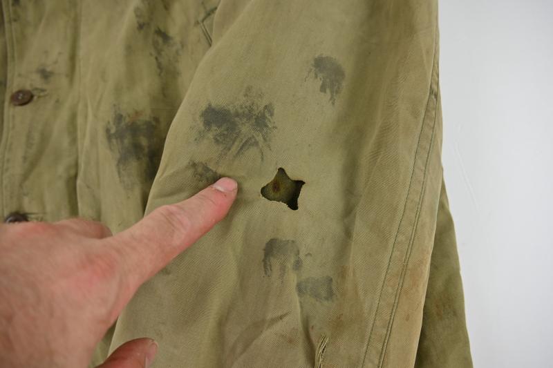 US WW2 M-1941 Camouflaged Combat Jacket
