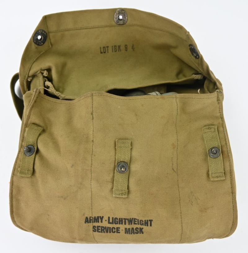 US WW2 Leightweight Service Mask Bag
