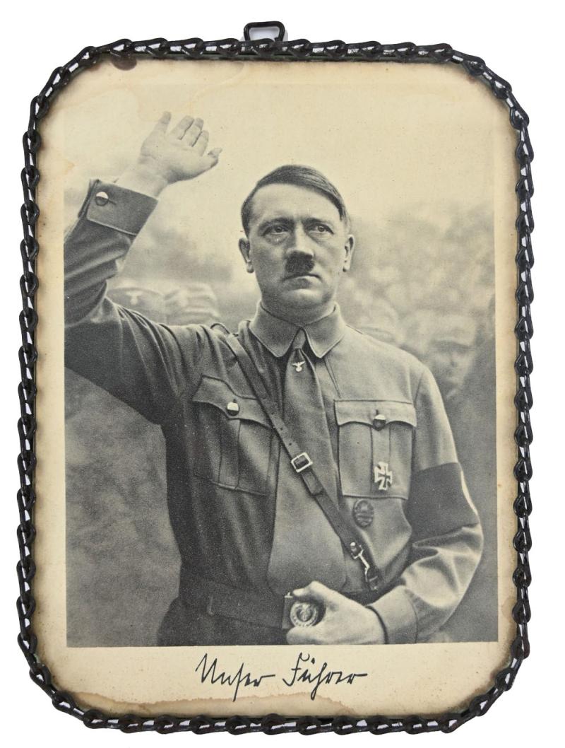German Third Reich Wall Picture Adolf Hitler