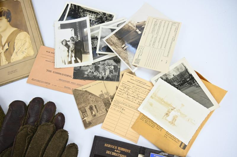 US WW2 Grouping of 424th Infantry Regiment Corporal John F. Roverano