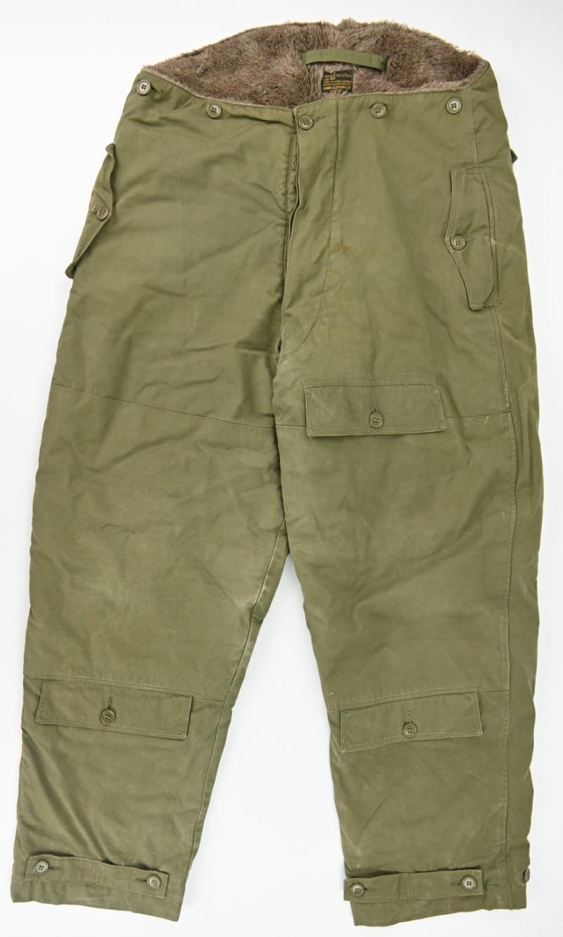 USAAF WW2 Winter Flying Jacket B-11 & Flying Trousers A-10