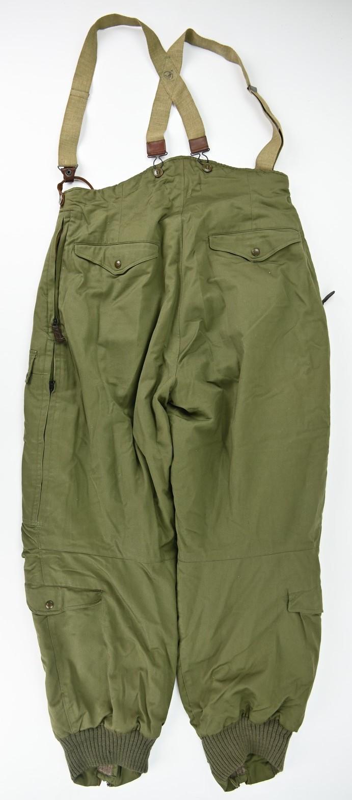 USAAF WW2 Winter Flying Trousers Type A-11 with Suspenders