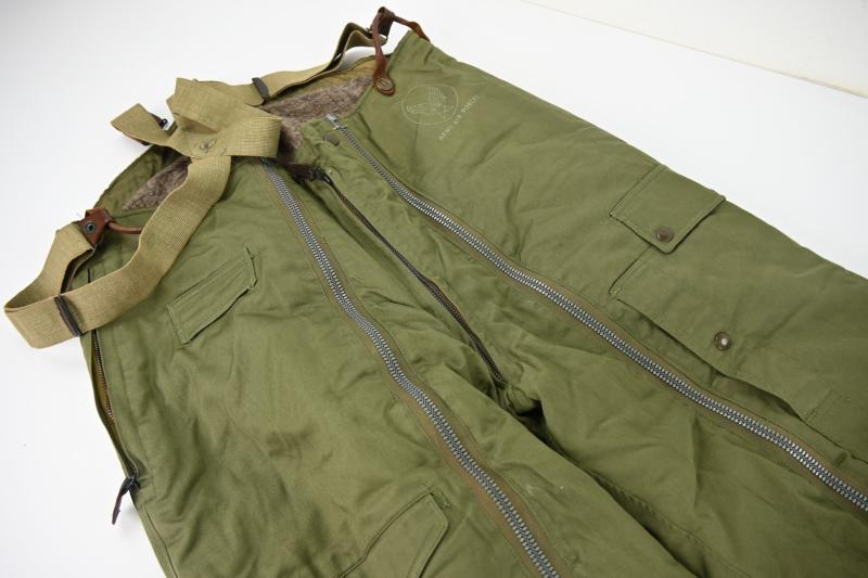 USAAF WW2 Winter Flying Trousers Type A-11 with Suspenders