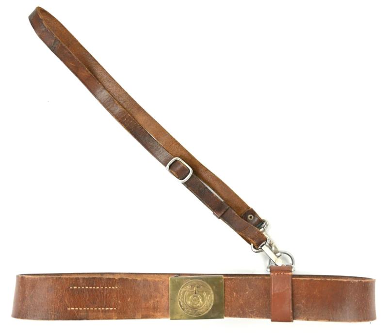 German SA Officer Belt with Beltbuckle and Shoulderstap