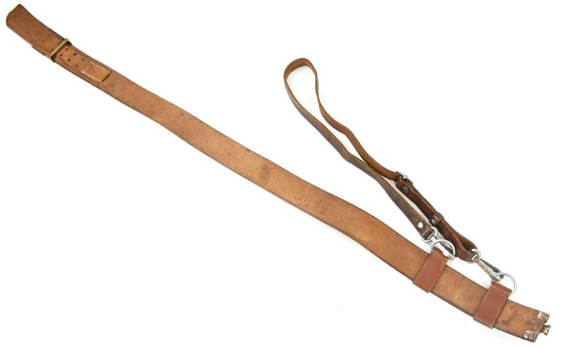 German SA Officer Belt with Beltbuckle and Shoulderstap