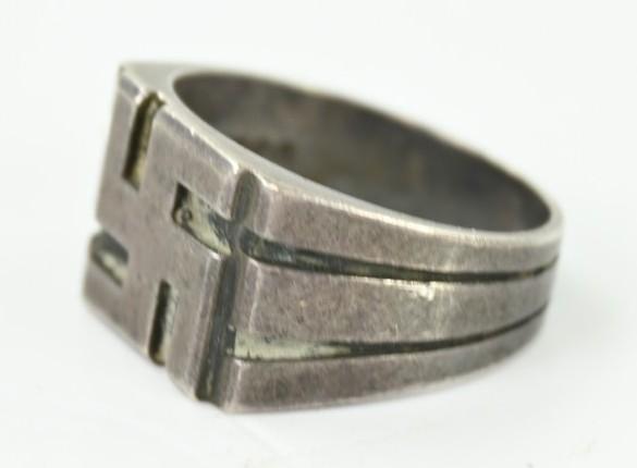 German Early NSDAP Support Silver Ring