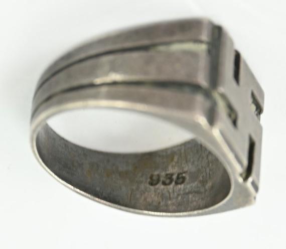 German Early NSDAP Support Silver Ring