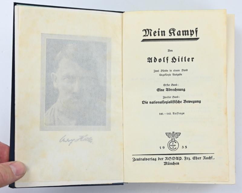German Adolf Hitler Mein Kampf Book 1935