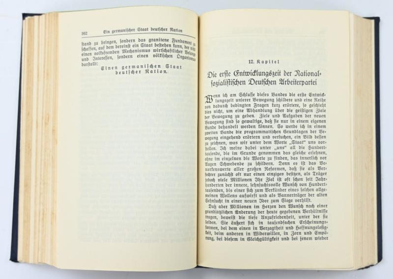 German Adolf Hitler Mein Kampf Book 1935