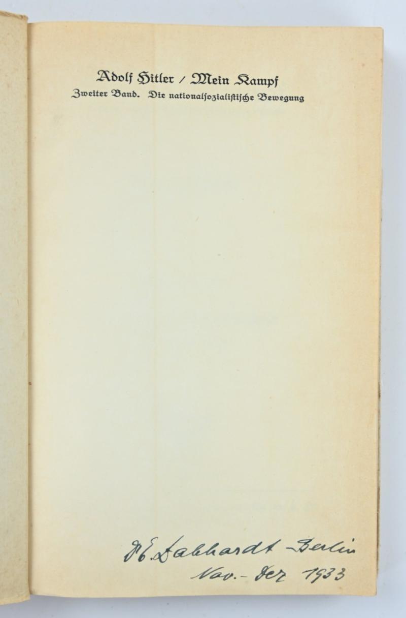 German Adolf Hitler Mein Kampf Book Set