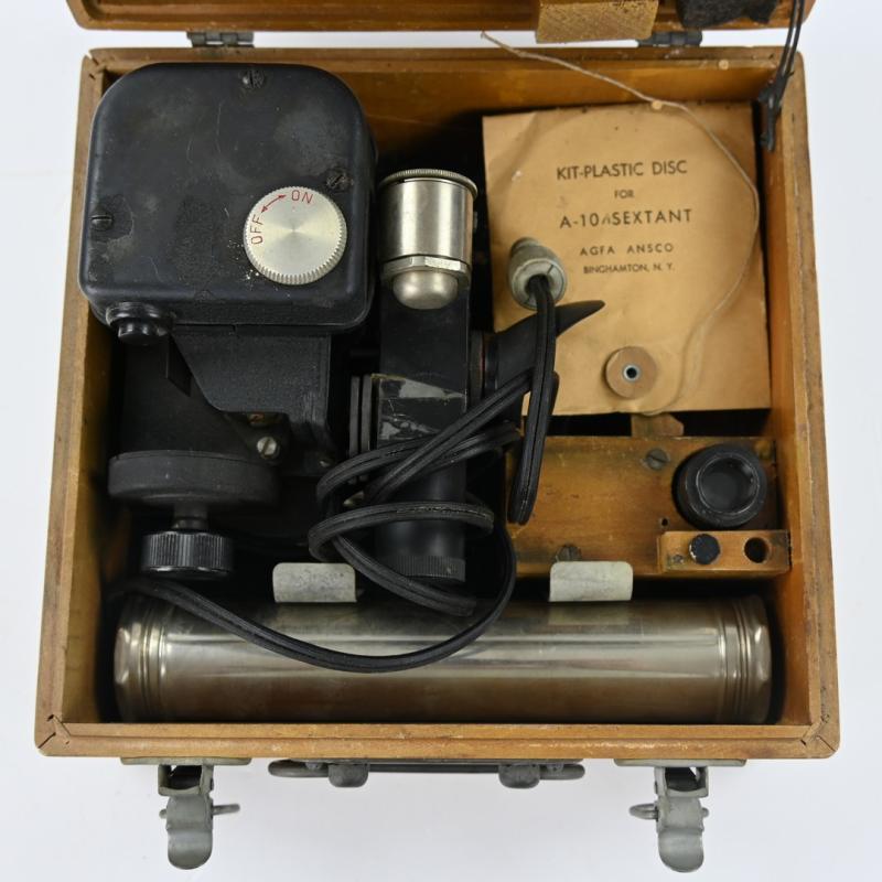 USAAF WW2 A-10A Sextant in original case
