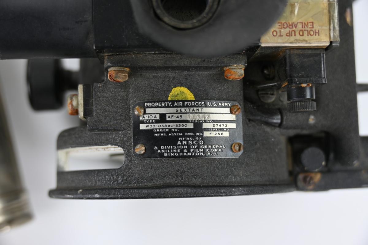 USAAF WW2 A-10A Sextant in original case