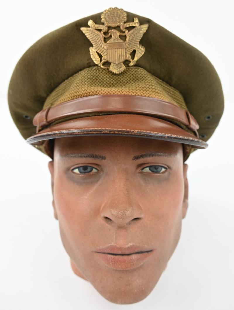 US WW2 Officer's Semi-Crusher Visor Cap