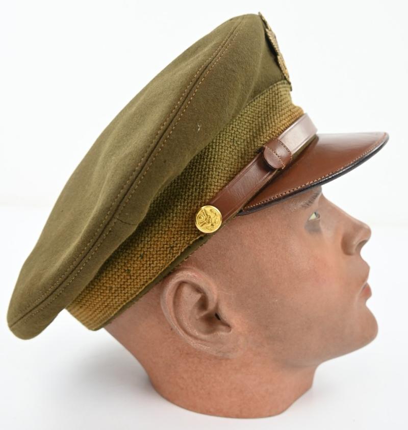 US WW2 Officer's Semi-Crusher Visor Cap