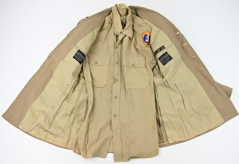 USAAF WW2 Summer Tunic Set Major P.R. Wiest