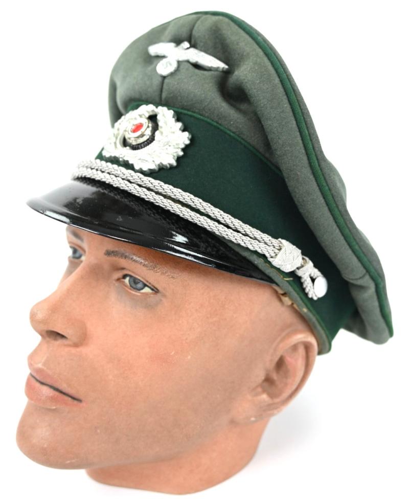 German WH Officer Visor Cap