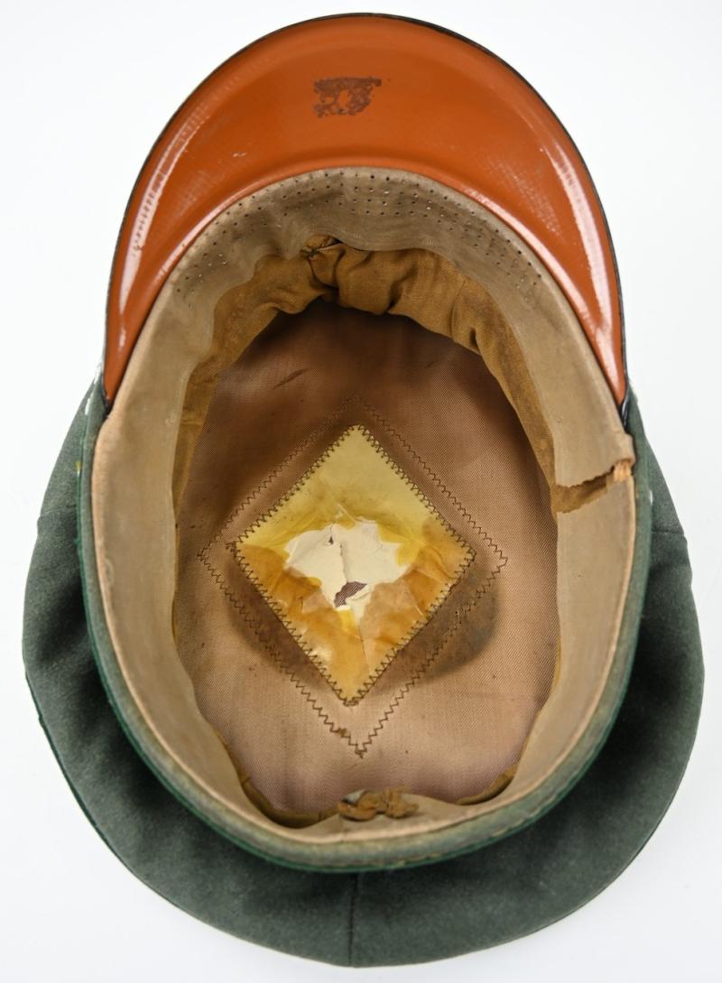 German WH Officer Visor Cap