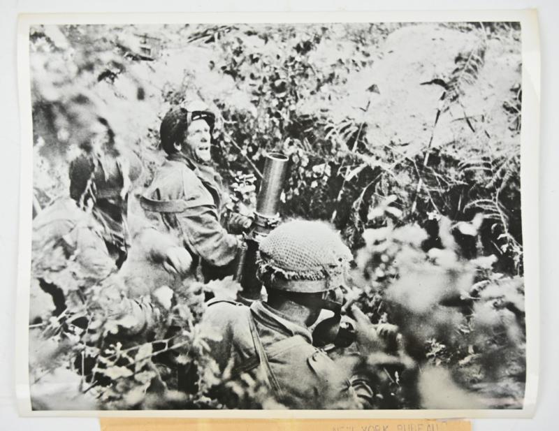 US WW2 Press Photo 'Market Garden' Arnhem 1944