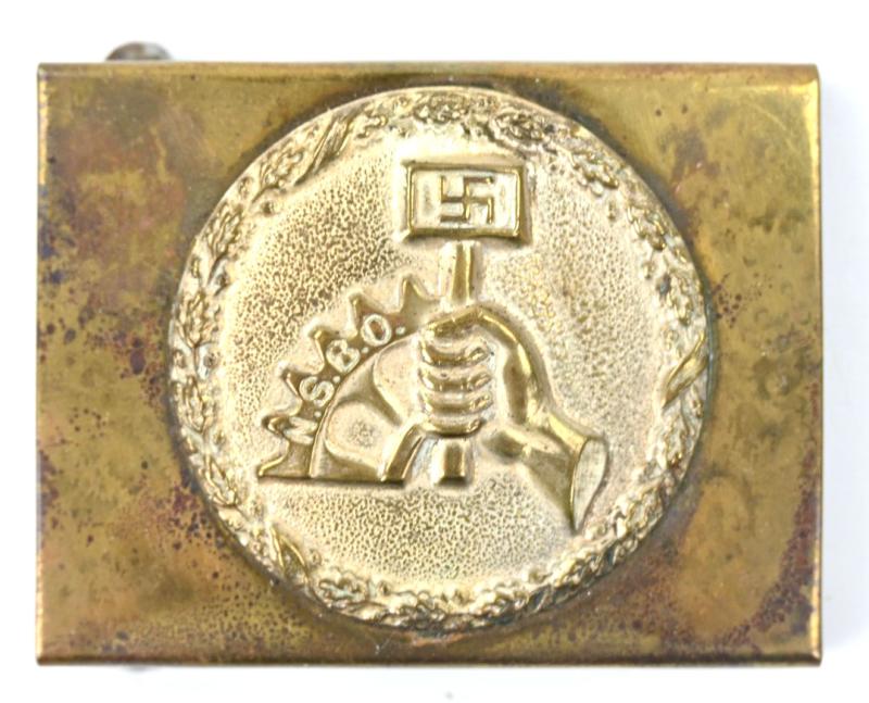 German NSBO Brass Beltbuckle