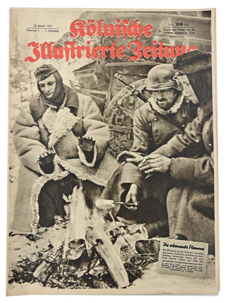 German Magazine kölnische illustrierte zeitung January 1942