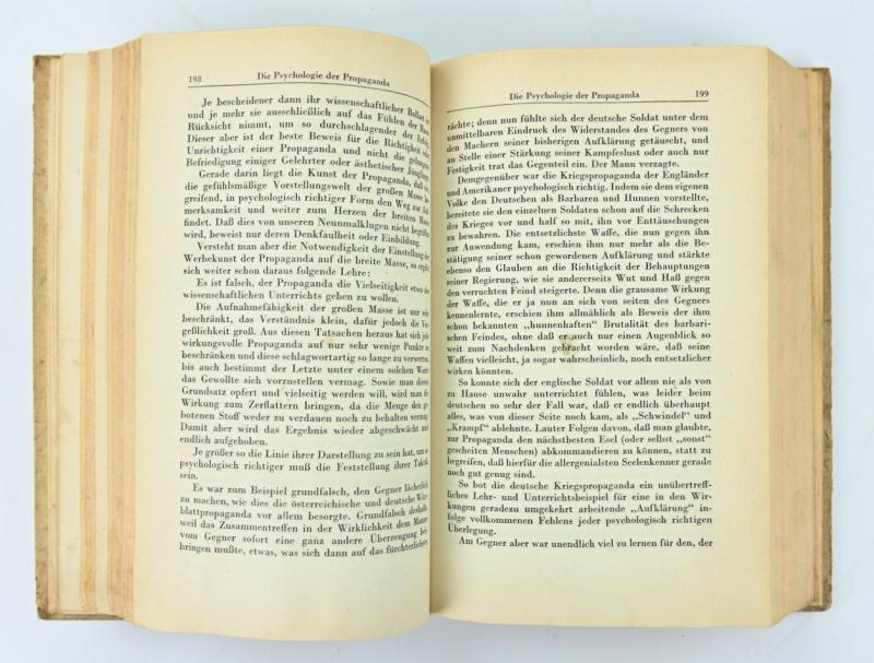 German Adolf Hitler Mein Kampf Book 1944