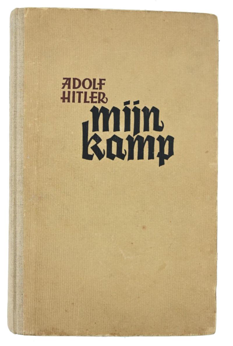 Flemish WW2 Version of Adolf Hitler Mein Kampf 'Mijn Kamp'