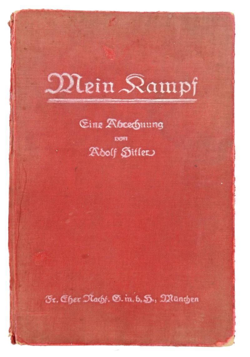 German Adolf Hitler 1926 Edition of 'Mein Kampf'