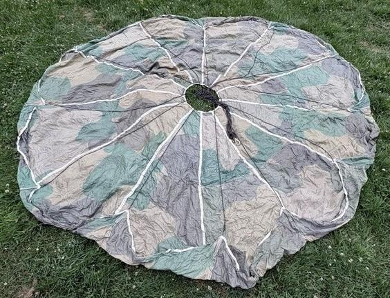 German LW Flare Camo Parachute 10-503 B-1